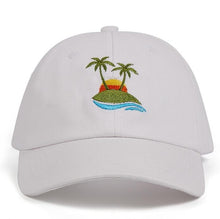Load image into Gallery viewer, Palm Trees Curved Dad Hat