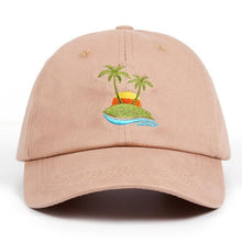 Load image into Gallery viewer, Palm Trees Curved Dad Hat